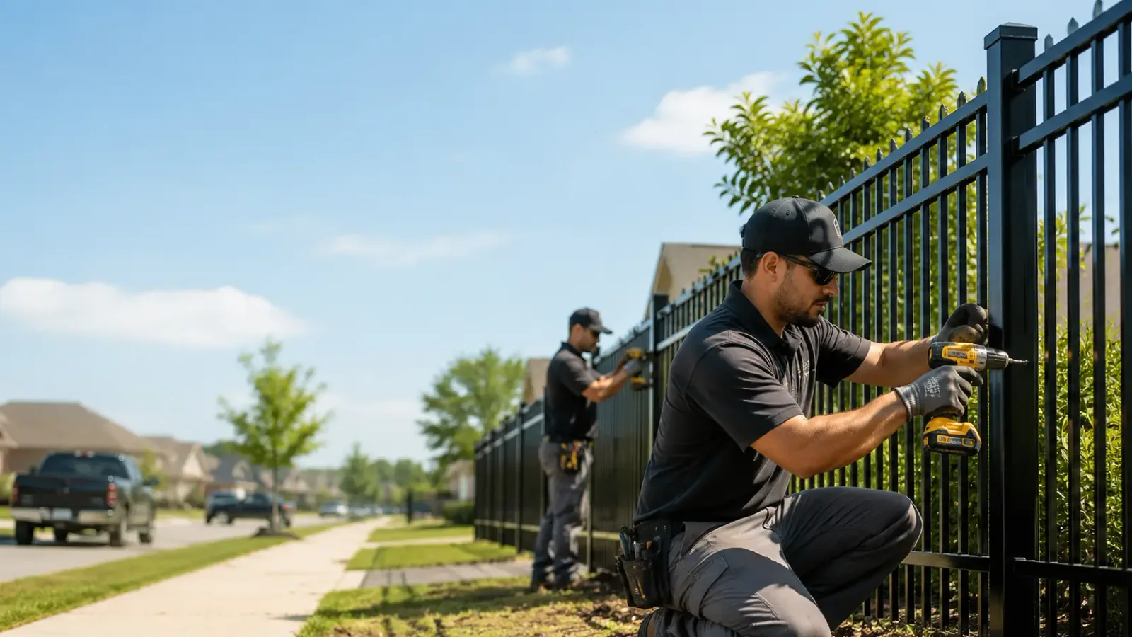 Metal Fence Installation in Argenta, IL